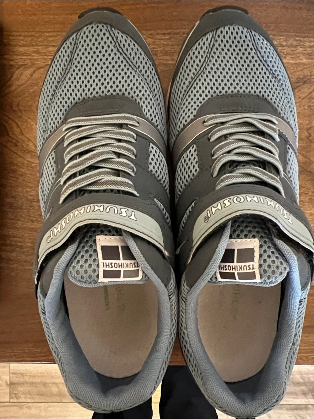 Tsukihoshi Big Kids Gray Mesh Athletic Sneakers